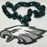 Eagles Oversized Logo Chain