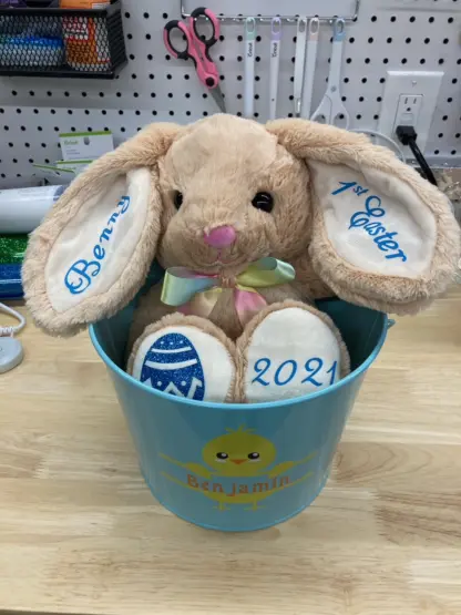 Personalized Baby’s First Easter Bunny