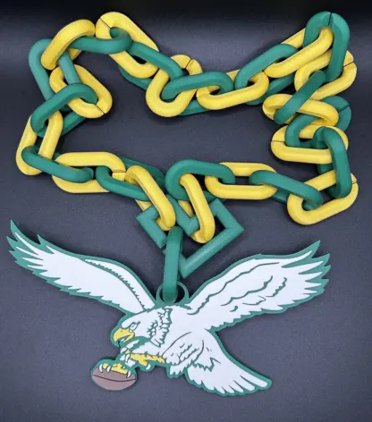 Eagles Throwback Logo Oversized Chain
