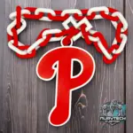 Phillies Oversized Logo Chain