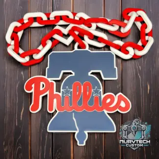 Phillies Premium Oversized Bell Logo Chain