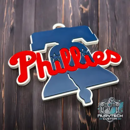 Phillies Premium Oversized Bell Logo Chain - Image 3