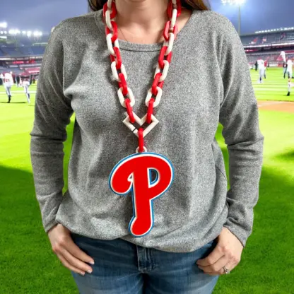 Phillies Premium Oversized Logo Chain - Image 2
