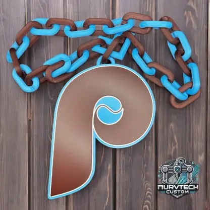 Phillies Premium Oversized Retro Logo Chain