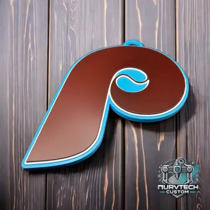 Phillies Premium Oversized Retro Logo Chain - Image 4