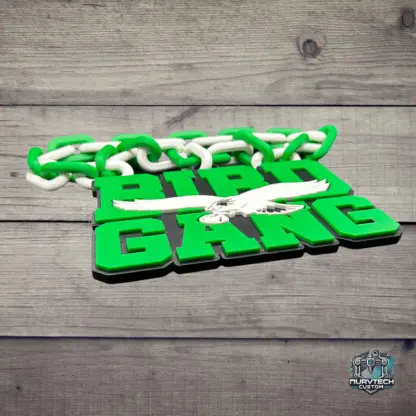 Eagles Bird Gang Throwback Oversized Chain - Image 3