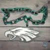 Eagles Oversized Logo Chain