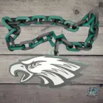 Eagles Oversized Logo Chain