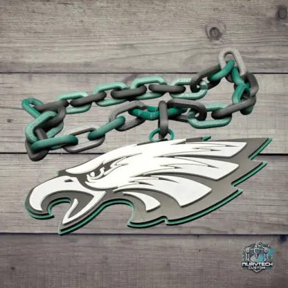 Eagles Oversized Logo Chain - Image 3